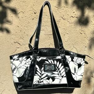 Y2K Black Floral Maxx New York Bag